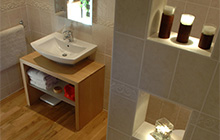 Loft conversion bathroom