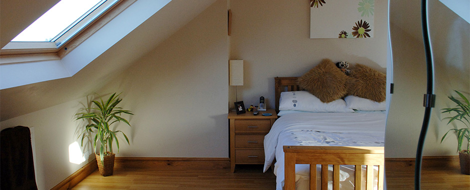 Loft conversion bedroom